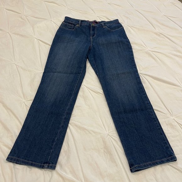 Gloria Vanderbilt Denim - Gloria Vanderbilt Amanda Dark Wash Jeans 4P Short